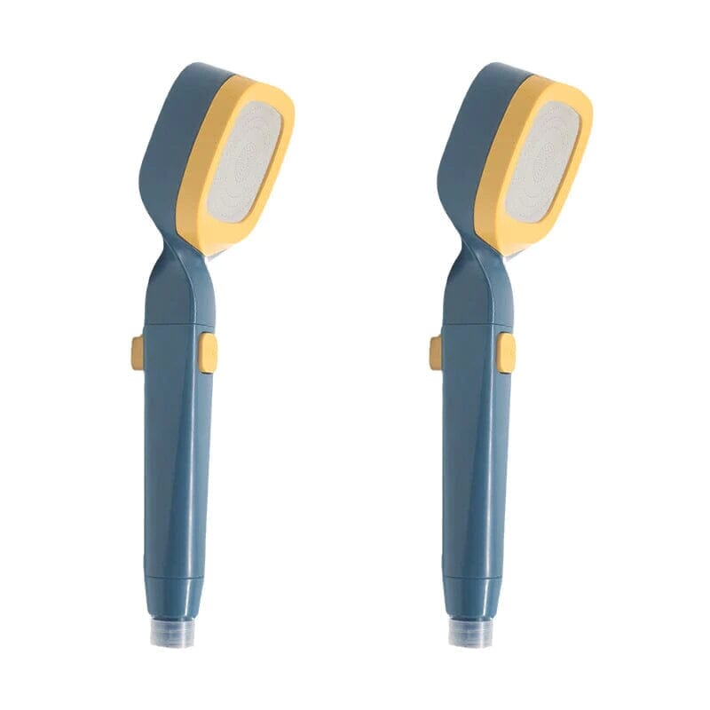 💦4-mode Handheld Pressurized Shower Head with Pause Switch