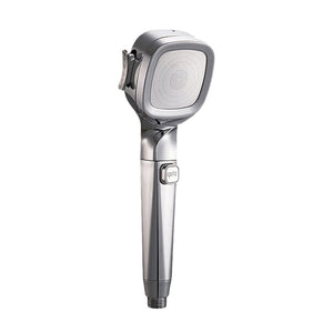💦4-mode Handheld Pressurized Shower Head with Pause Switch