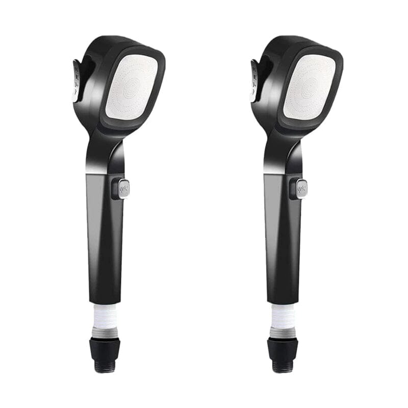 💦4-mode Handheld Pressurized Shower Head with Pause Switch