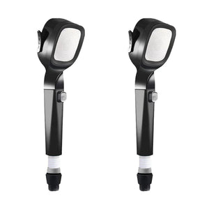 💦4-mode Handheld Pressurized Shower Head with Pause Switch
