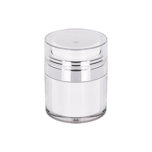 Cream Jar Vacuum Bottle Dispense Container & Mask Brush