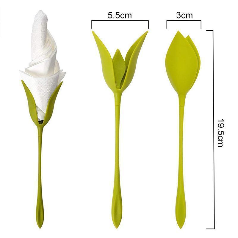 🌷Bloom Napkin Holders For Tables (4 PCS)