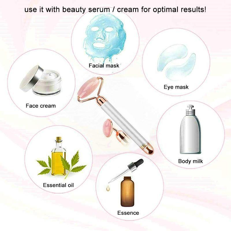 Flawless Contour Vibrating Facial Roller & Massager