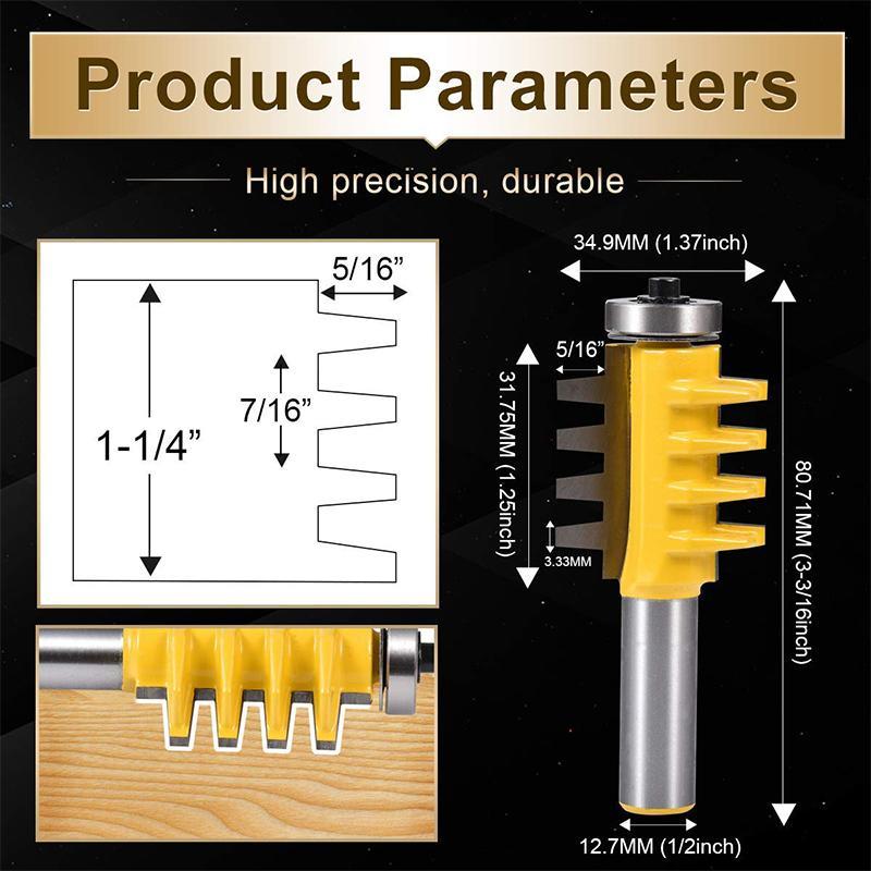 The Tongue & Groove Milling Router Bit