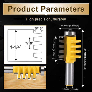 The Tongue & Groove Milling Router Bit