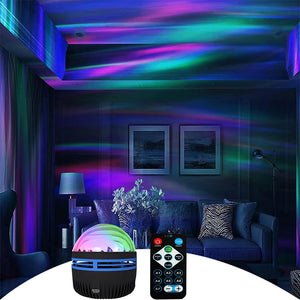 💜2 in 1 Northern Lights and Ocean Wave Projector