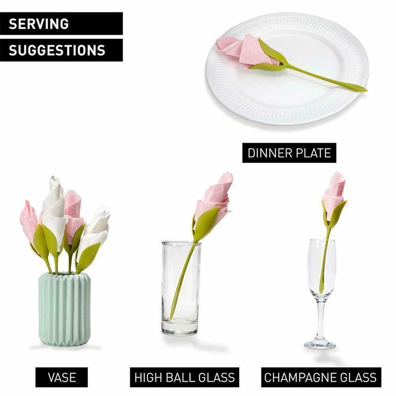 🌷Bloom Napkin Holders For Tables (4 PCS)