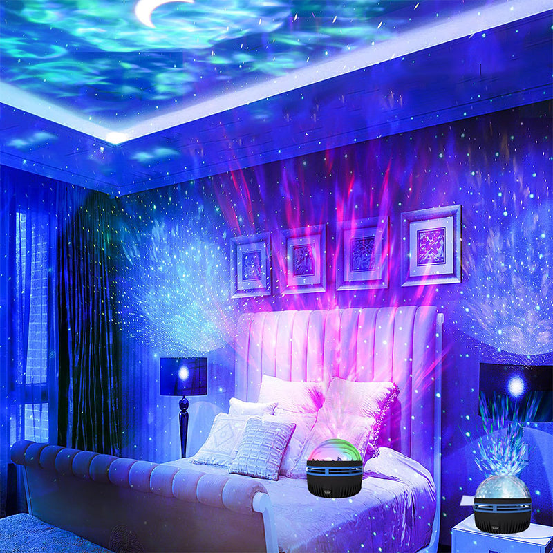 💜2 in 1 Northern Lights and Ocean Wave Projector