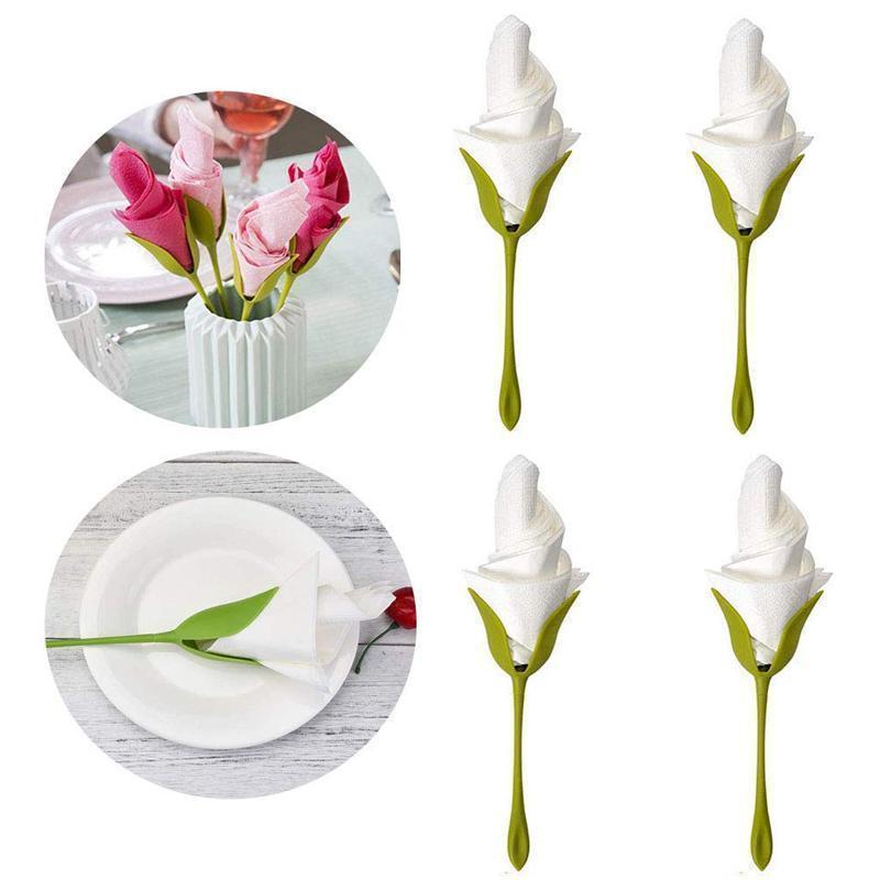 🌷Bloom Napkin Holders For Tables (4 PCS)