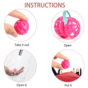 🩷Cleaning sticky balls