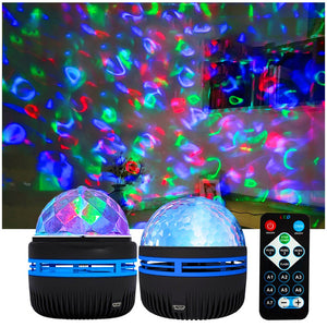 💜2 in 1 Northern Lights and Ocean Wave Projector